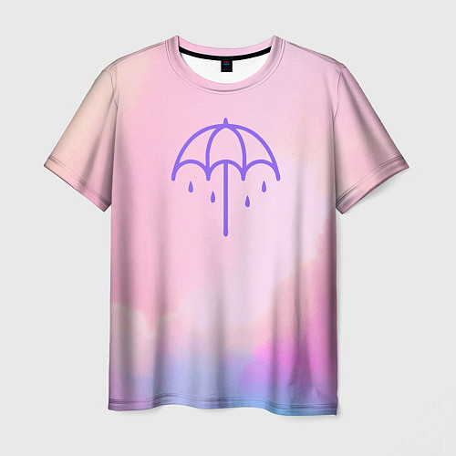 Мужская футболка Bring Me The Horizon Umbrella / 3D-принт – фото 1