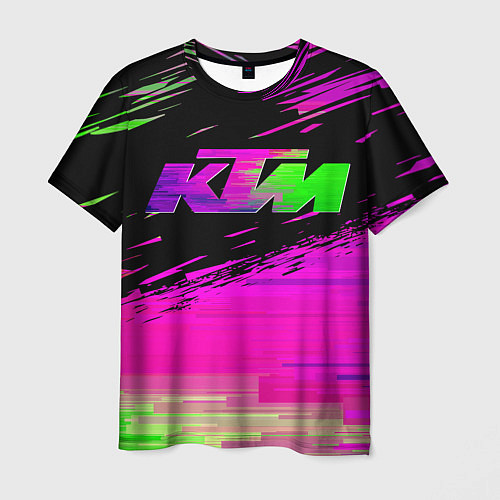 Мужская футболка KTM Freeride / 3D-принт – фото 1