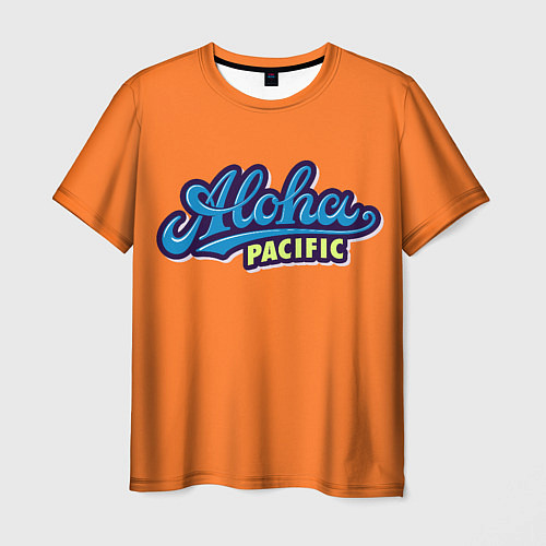 Мужская футболка Aloha Pacific / 3D-принт – фото 1
