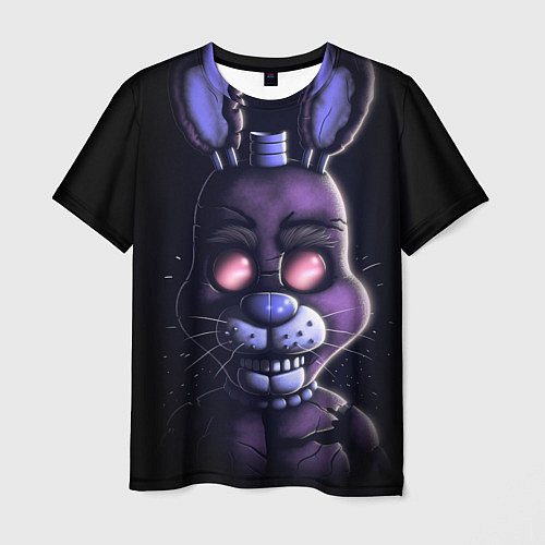 Мужская футболка Five Nights at Freddys Bonnie / 3D-принт – фото 1