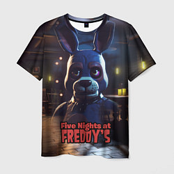 Футболка мужская Five Nights at Freddys Bonnie, цвет: 3D-принт