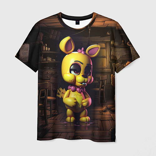 Мужская футболка Spring Bonnie Five Nights at Freddys / 3D-принт – фото 1