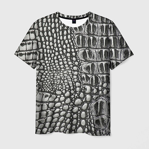 Мужская футболка Кожа крокодила - текстура / 3D-принт – фото 1