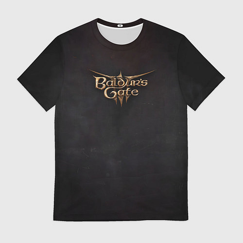 Мужская футболка Logo Baldurs Gate 3 / 3D-принт – фото 1