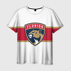 Футболка мужская Florida panthers - uniform - hockey, цвет: 3D-принт