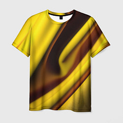 Футболка мужская Желтая футболка, цвет: 3D-принт