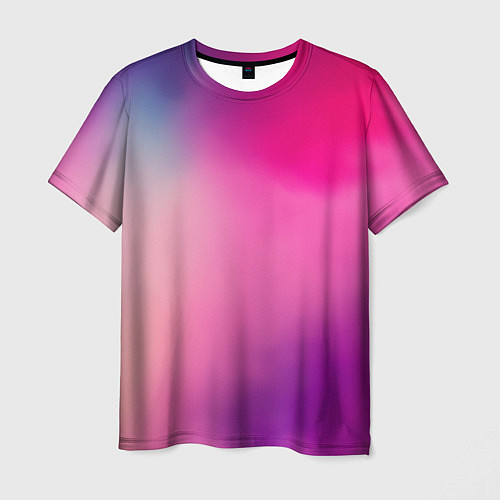 Мужская футболка Футболка розовая палитра / 3D-принт – фото 1