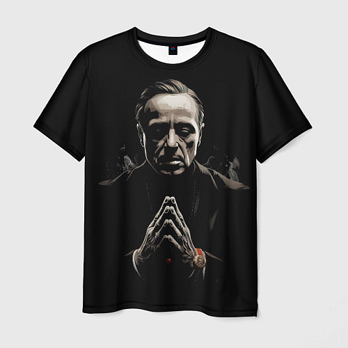 Мужская футболка Дон Вито Корлеоне крестный отец / 3D-принт – фото 1