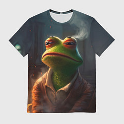 Футболка мужская Frog Pepe, цвет: 3D-принт