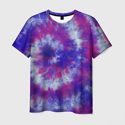 Мужская футболка Tie-Dye дизайн