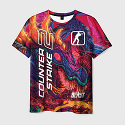 Мужская футболка CS 2 hyper beast