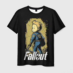 Футболка мужская Fallout boy, цвет: 3D-принт