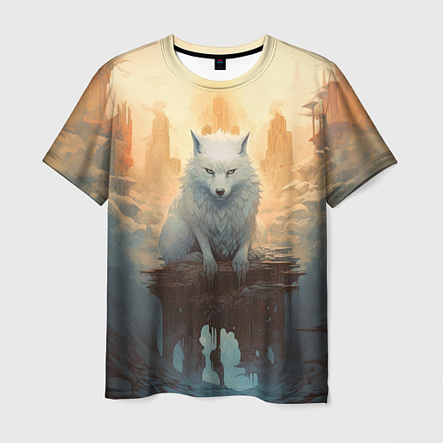 Мужская футболка Великий волк Сиф / 3D-принт – фото 1