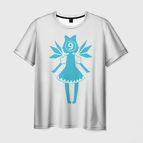 Мужская футболка Touhou Project Cirno 9 / 3D-принт – фото 1