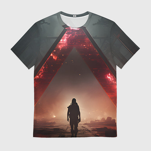 Мужская футболка Арка / 3D-принт – фото 1