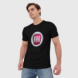 Футболка мужская Fiat sport pro, цвет: 3D-принт — фото 2