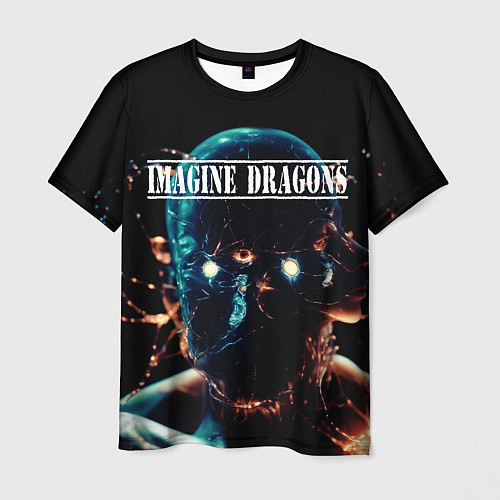Мужская футболка Imagine Dragons рок группа / 3D-принт – фото 1