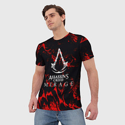 Футболка мужская Assassins Creed кровь тамплиеров, цвет: 3D-принт — фото 2