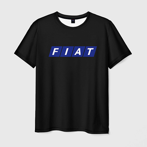 Мужская футболка Fiat sport auto / 3D-принт – фото 1