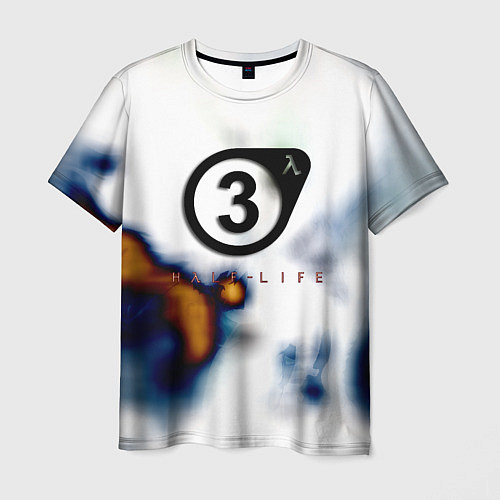 Мужская футболка Half life freeman / 3D-принт – фото 1