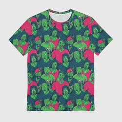 Футболка мужская Зомби - день мёртвых, цвет: 3D-принт