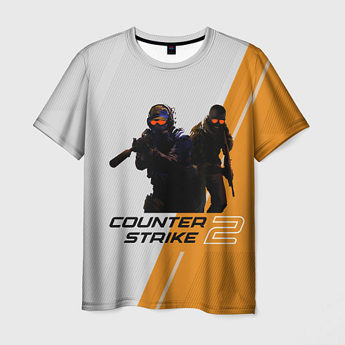 Мужская футболка Counter-strike 2 - new era / 3D-принт – фото 1