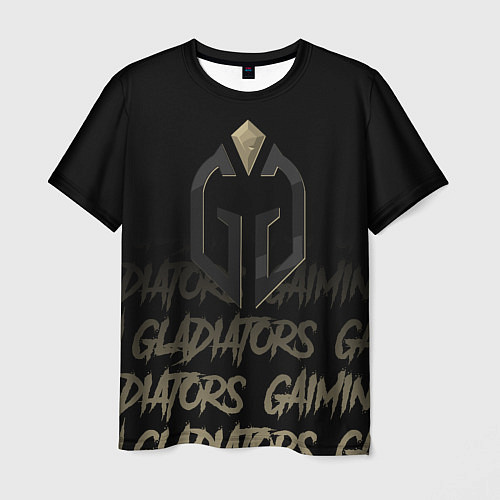 Мужская футболка Gaimin Gladiators style / 3D-принт – фото 1