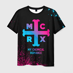 Футболка мужская My Chemical Romance - neon gradient, цвет: 3D-принт