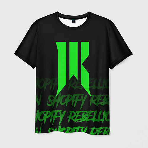 Мужская футболка Shopify Rebellion / 3D-принт – фото 1