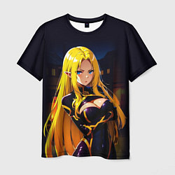 Футболка мужская Альфа - Сад теней, цвет: 3D-принт