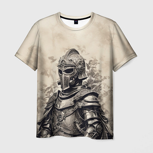 Мужская футболка Сказочный рыцарь / 3D-принт – фото 1