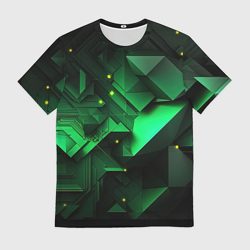 Мужская футболка Визуальные иллюзии в геометрии / 3D-принт – фото 1