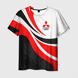 Мужская футболка Evo racer mitsubishi - uniform