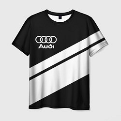 Футболка мужская Audi sport line, цвет: 3D-принт