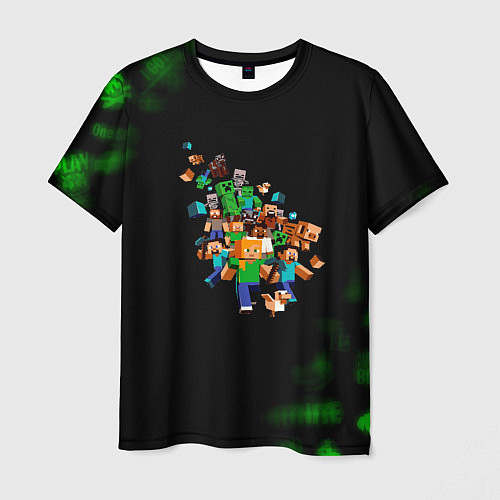 Мужская футболка Minecraft gamer / 3D-принт – фото 1