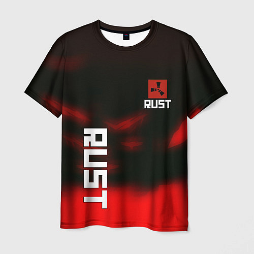 Мужская футболка Rust the game colors / 3D-принт – фото 1