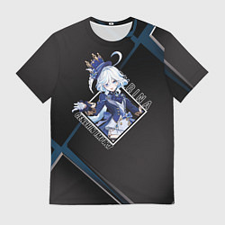 Мужская футболка Фурина в ромбе