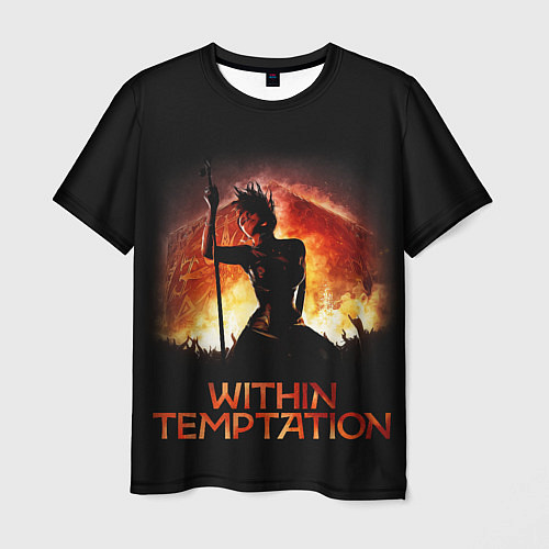 Мужская футболка Within Temptation Sharon / 3D-принт – фото 1