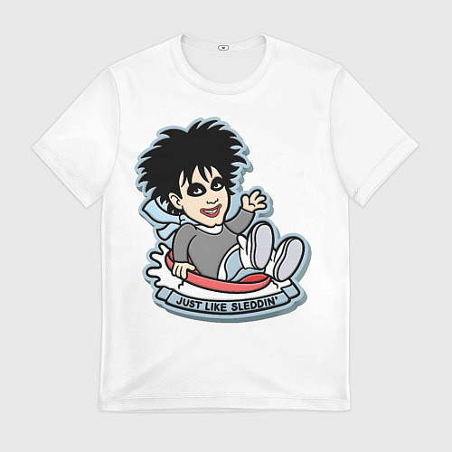 Мужская футболка The Cure Robert Smith - just like sleddin / 3D-принт – фото 1