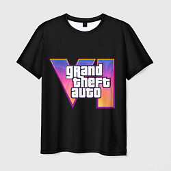 Футболка мужская Grand Theft Auto 6, цвет: 3D-принт