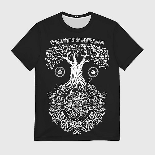 Мужская футболка Хвала богам и предкам нашим / 3D-принт – фото 1
