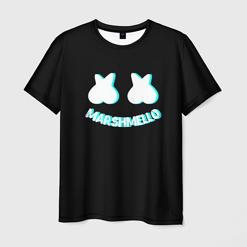 Мужская футболка Маршмеллоу Крис Комсток / 3D-принт – фото 1