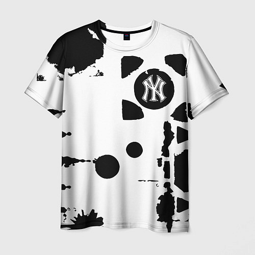 Мужская футболка New York yankees - baseball team pattern / 3D-принт – фото 1