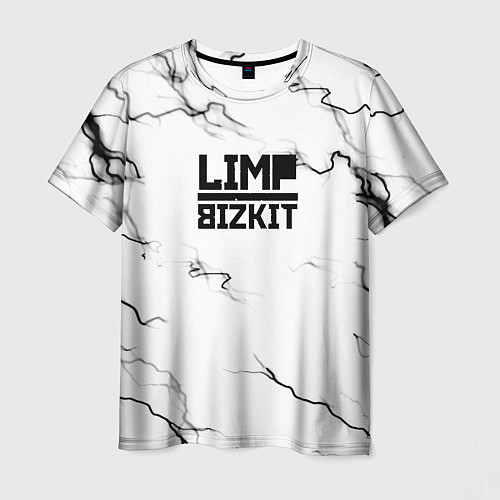 Мужская футболка Limp bizkit storm black / 3D-принт – фото 1