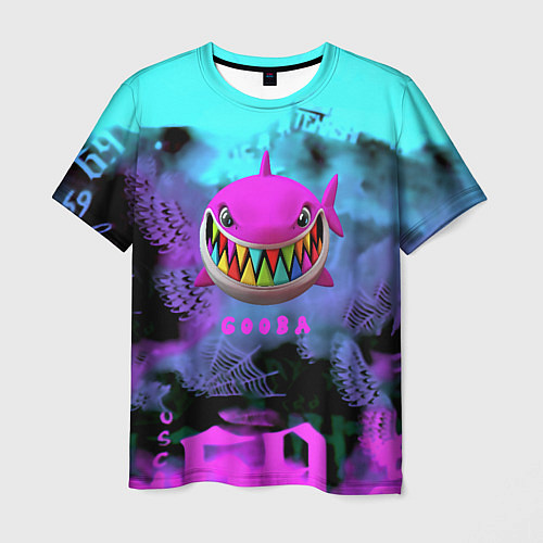 Мужская футболка 6ix9ine neon / 3D-принт – фото 1