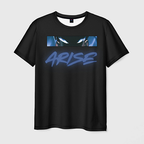 Мужская футболка Поднятие уровня в одиночку - Arise / 3D-принт – фото 1