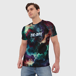 Футболка мужская Tie - dye, цвет: 3D-принт — фото 2