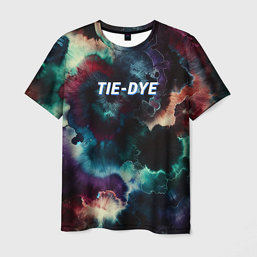 Мужская футболка Tie - dye / 3D-принт – фото 1