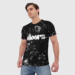 Футболка мужская The Doors black ice, цвет: 3D-принт — фото 2