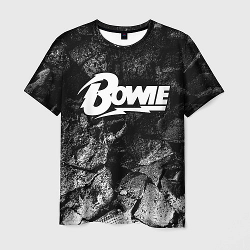 Мужская футболка David Bowie black graphite / 3D-принт – фото 1